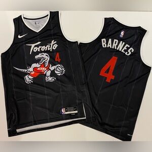 Toronto Raptors Scottie Barnes #4 Jersey City Édition size L-XL-2XL